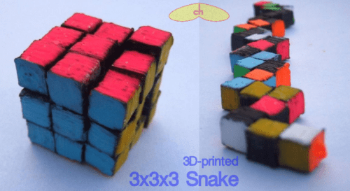 3dprinted3x3x3snake